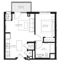 One Bedroom A-8 ACC